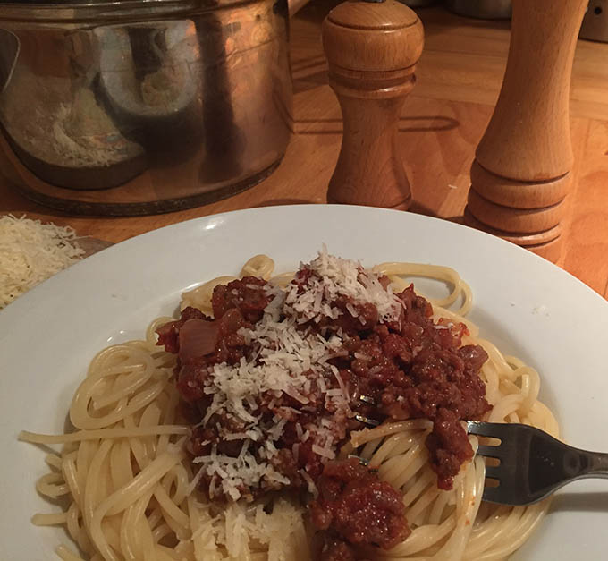 spaghetti bolognese