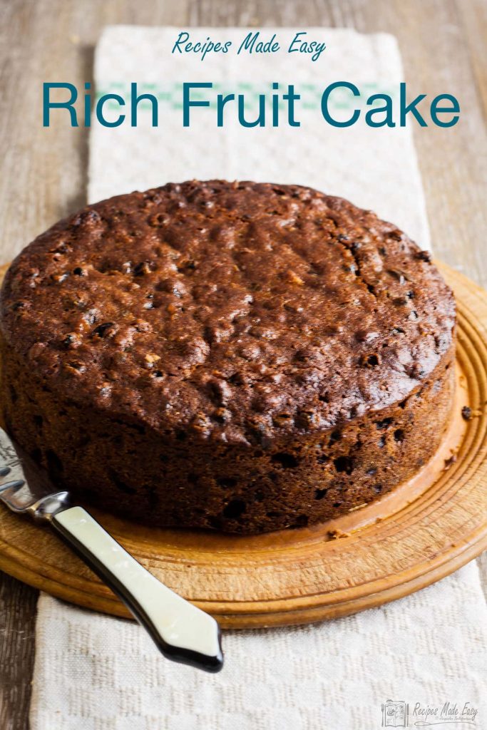 Traditional Rich Fruit Cake Recipes Made Easy