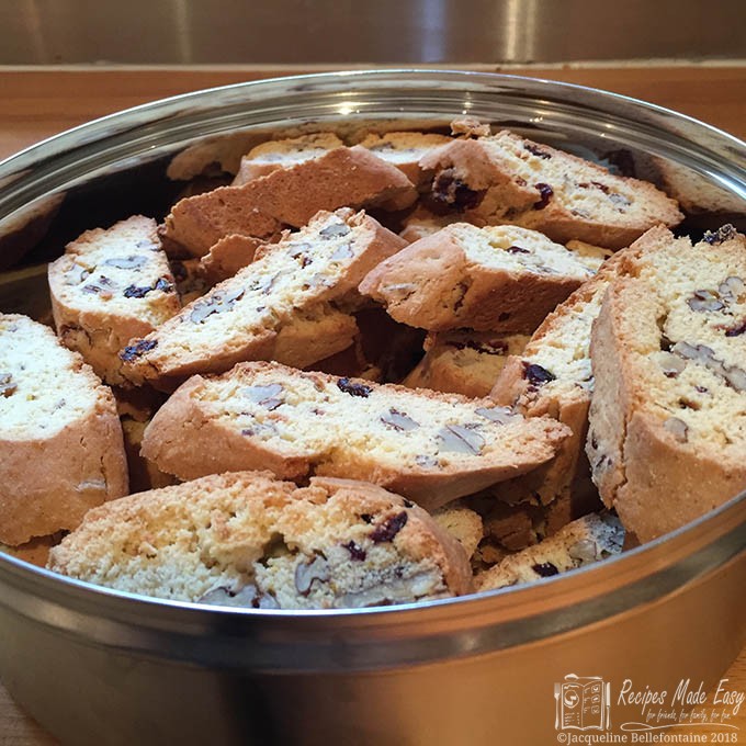 Cranberry and pecan biscotti Recipes Made Easy