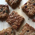 seedy fruit flapjacks