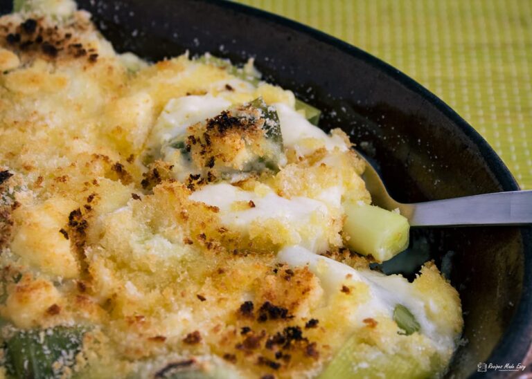 Leeks in cheese sauce Recipes Made Easy