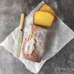 Almond bizcocho is a almond and orange cake from Spain