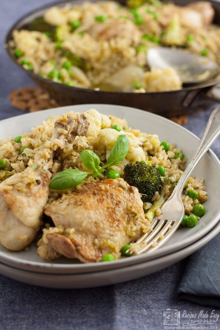 Onepot chicken pesto rice Recipes Made Easy
