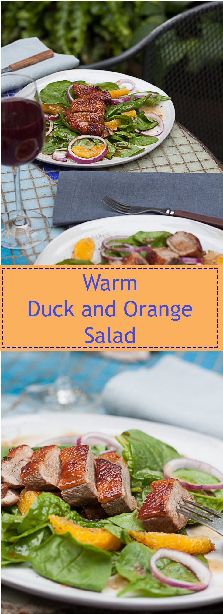 orange dressing for duck salad Mango and Mandarin Orange Duck Salad