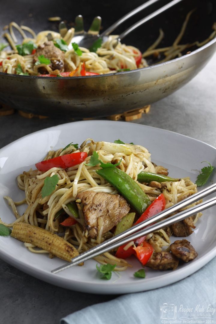 Easy Chicken Noodle Stir Fry | Recipes Made Easy