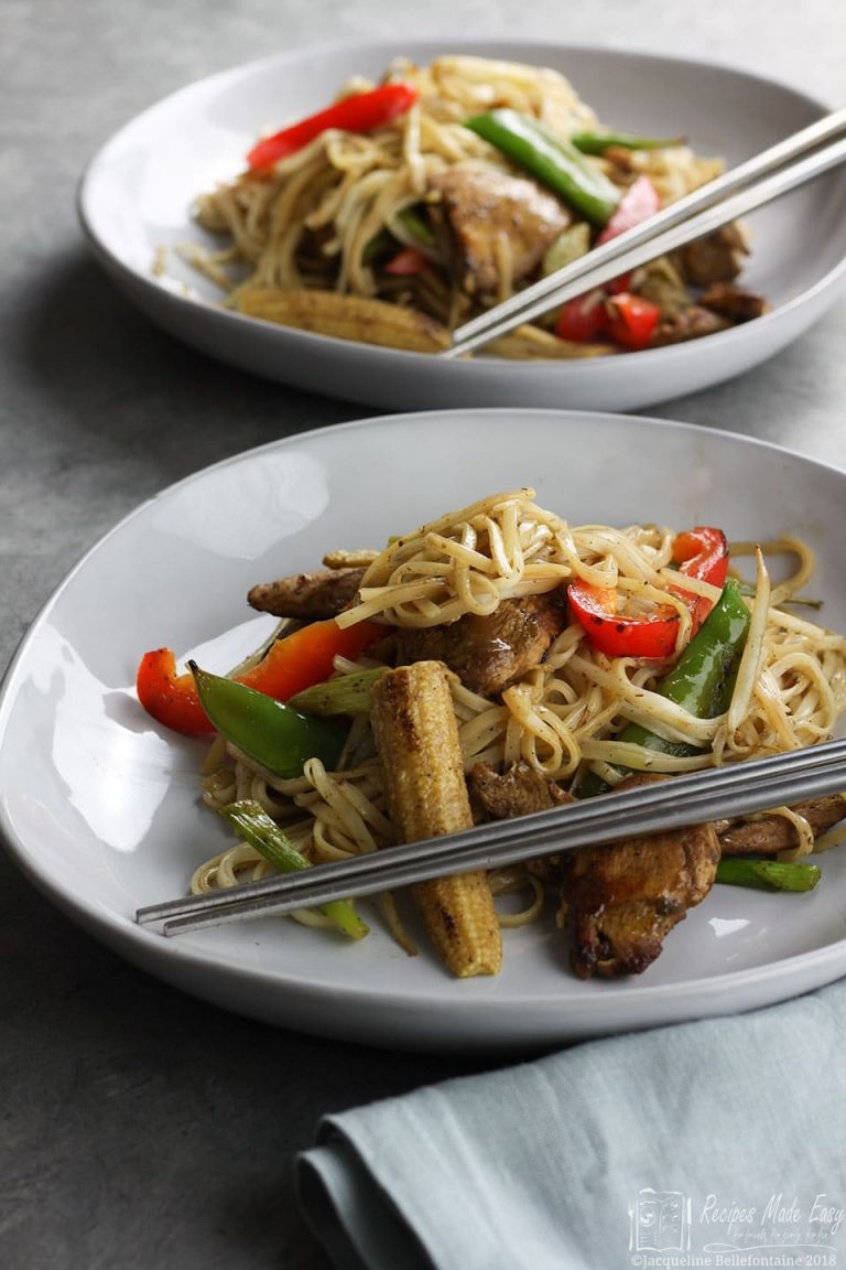 Easy Chicken Noodle Stir Fry | Recipes Made Easy