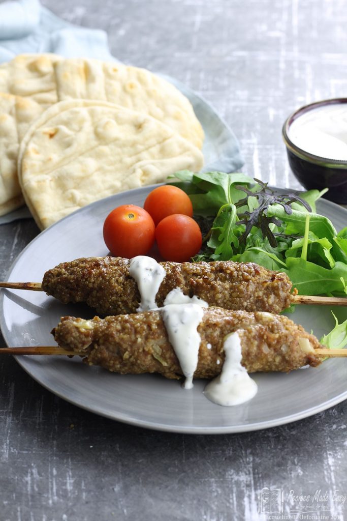 middle eastern style kebabs