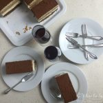 Triple chocolate mousse cake