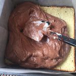 Triple chocolate mousse cake steps