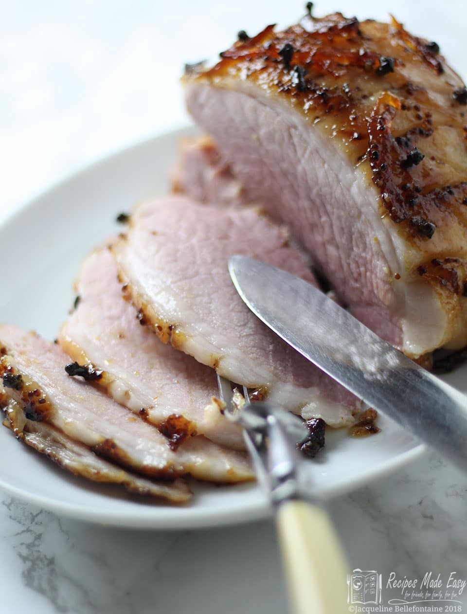 Recipes Made Easy, Marmalade glazed gammon