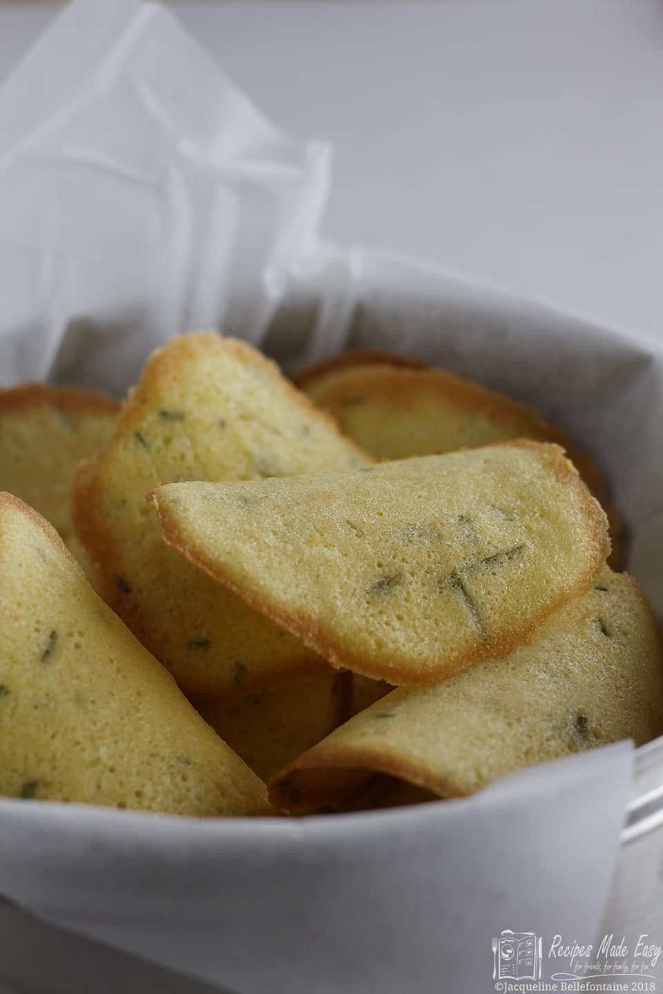 Rosemary Tuiles by recipes made easy. Thin crisp and delicious!