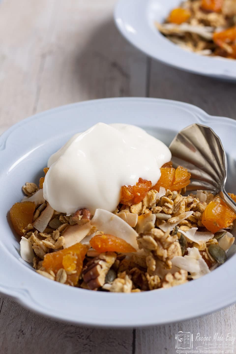 Recipes Made Easy - Apricot, pecan and coconut granola - by recipemadeeasy.co.uk