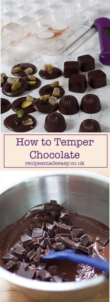 How to temper chcocolate by recipesmadeeasy.co.uk