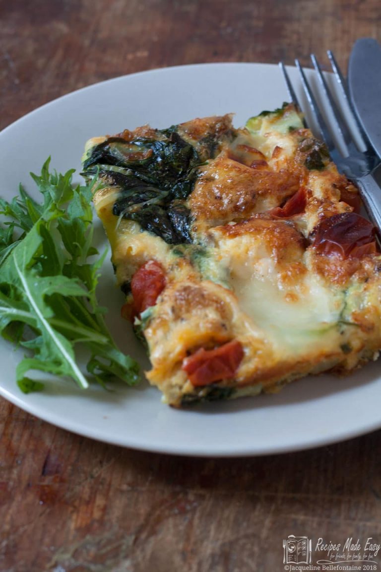 Baked Tomato, Spinach and Mozzarella Tortilla Recipes Made Easy