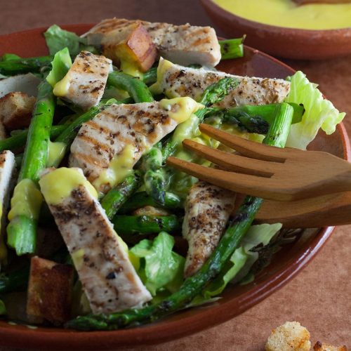 Chicken and Asparagus Caesar Salad Recipes Made Easy