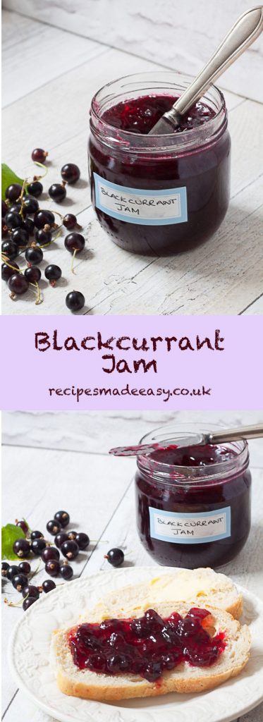 Blackcurrant jam by recipes made easy