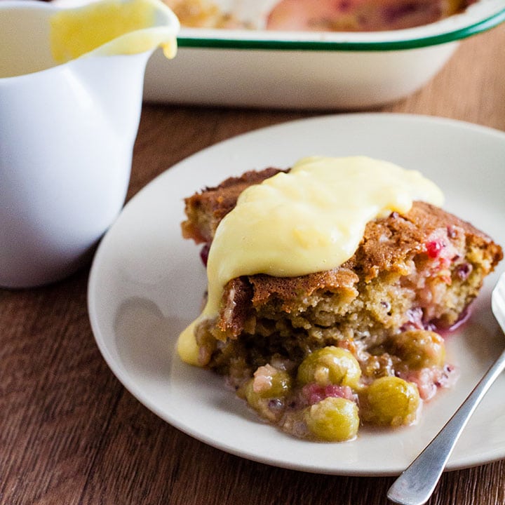 image of Gooseberry Eve's Pudding recipe by Recipes Made Easy