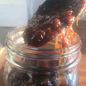 Mr B's Award winning Rhubarb Chutney - Recipes Made Easy