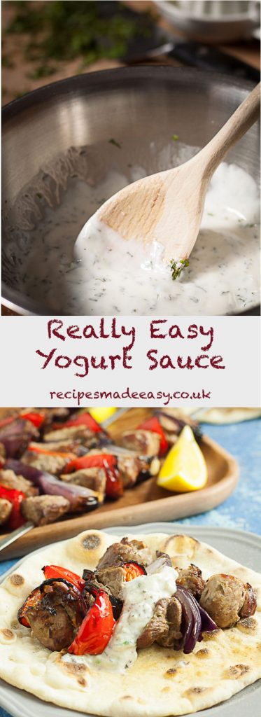 Really Easy Yogurt Sauce by Recipes Made Easy