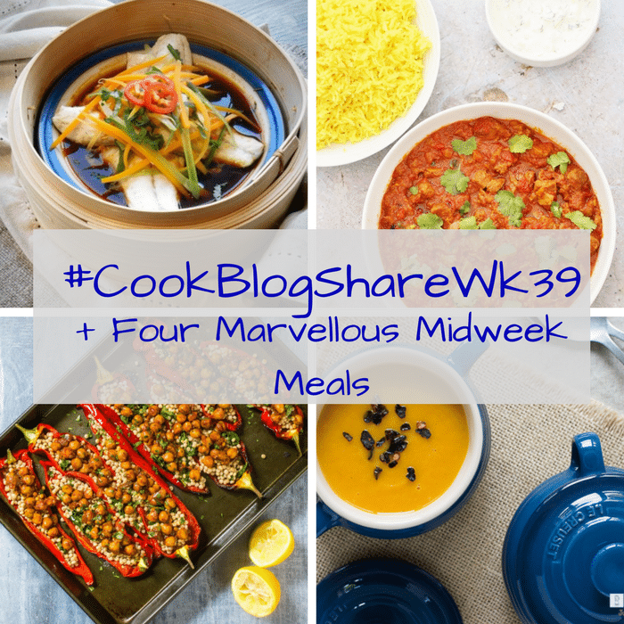 #CookBlogShare wk 39 plus Four marvellous midweek meals on Recipes Made Easy