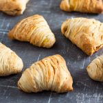 Sfogliatella on back ground