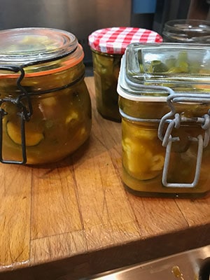 jars of piccalilli