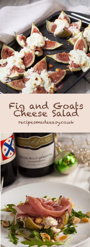 fig and goats cheese salad by Recipes Made Easy