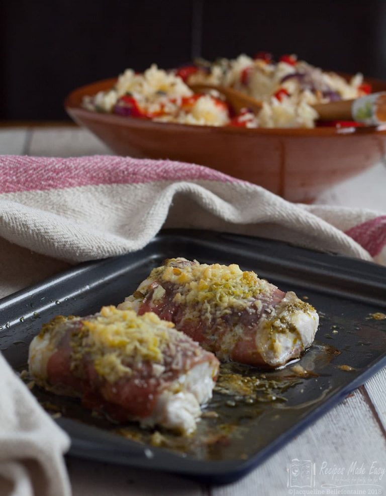 Roast Cod with Parma Ham and Pesto Recipes Made Easy