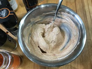 marinade mixed in a bowl