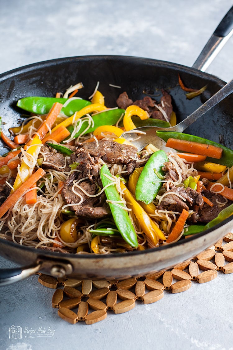 Beef Stir Fry With Rice Noodles Recipes Made Easy