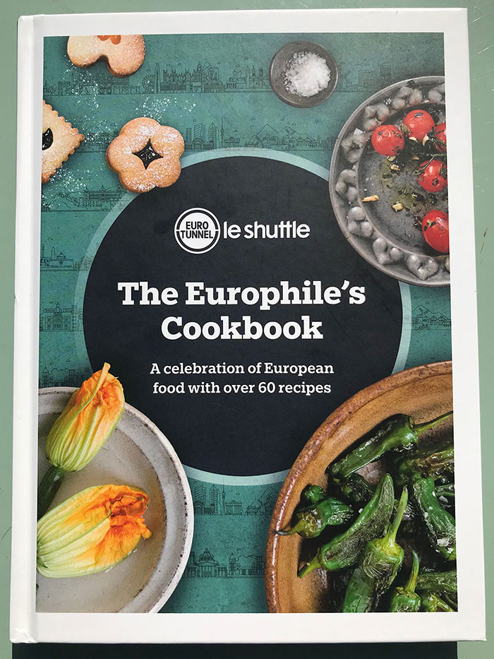 Cover of cookbook.