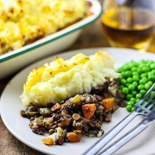 Vegetable and lentil bake | Recipes Made Easy