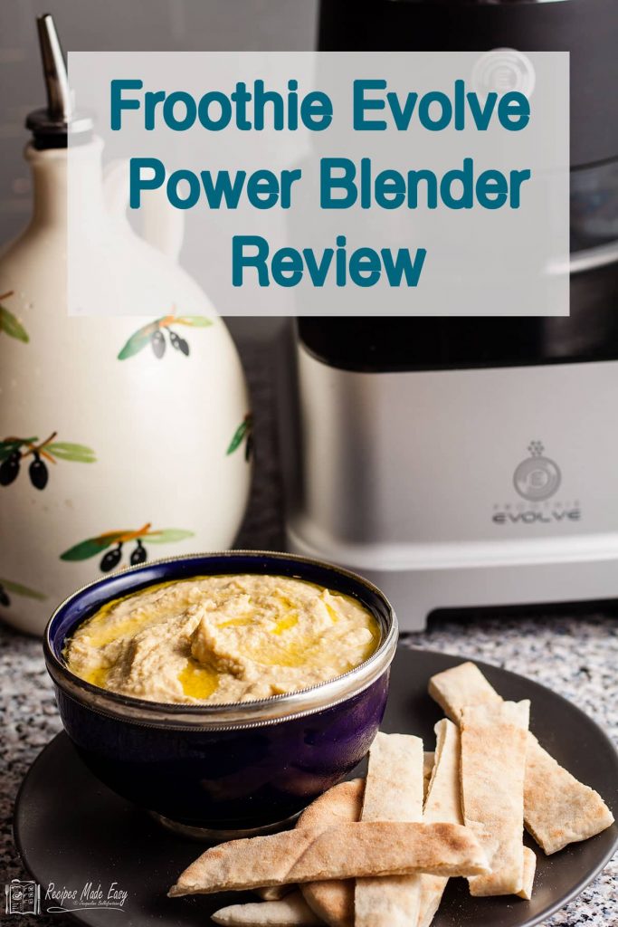 Froothie Evolve power blender review Recipes Made Easy