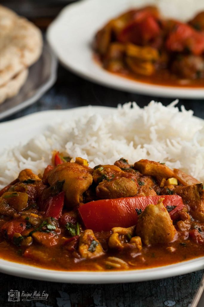 Spicy Indian Curry Recipe with Chicken