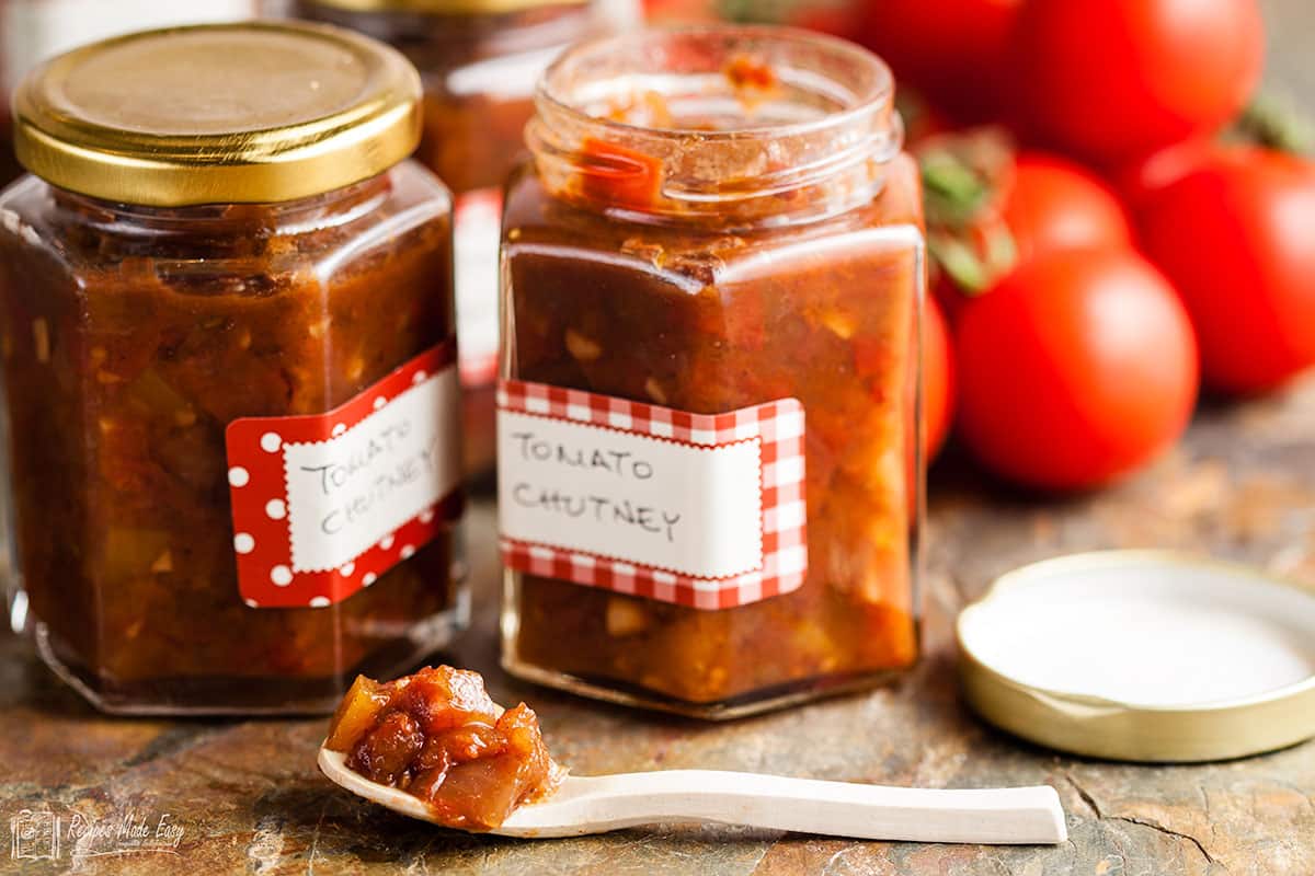 Easy tomato chutney | Recipes Made Easy