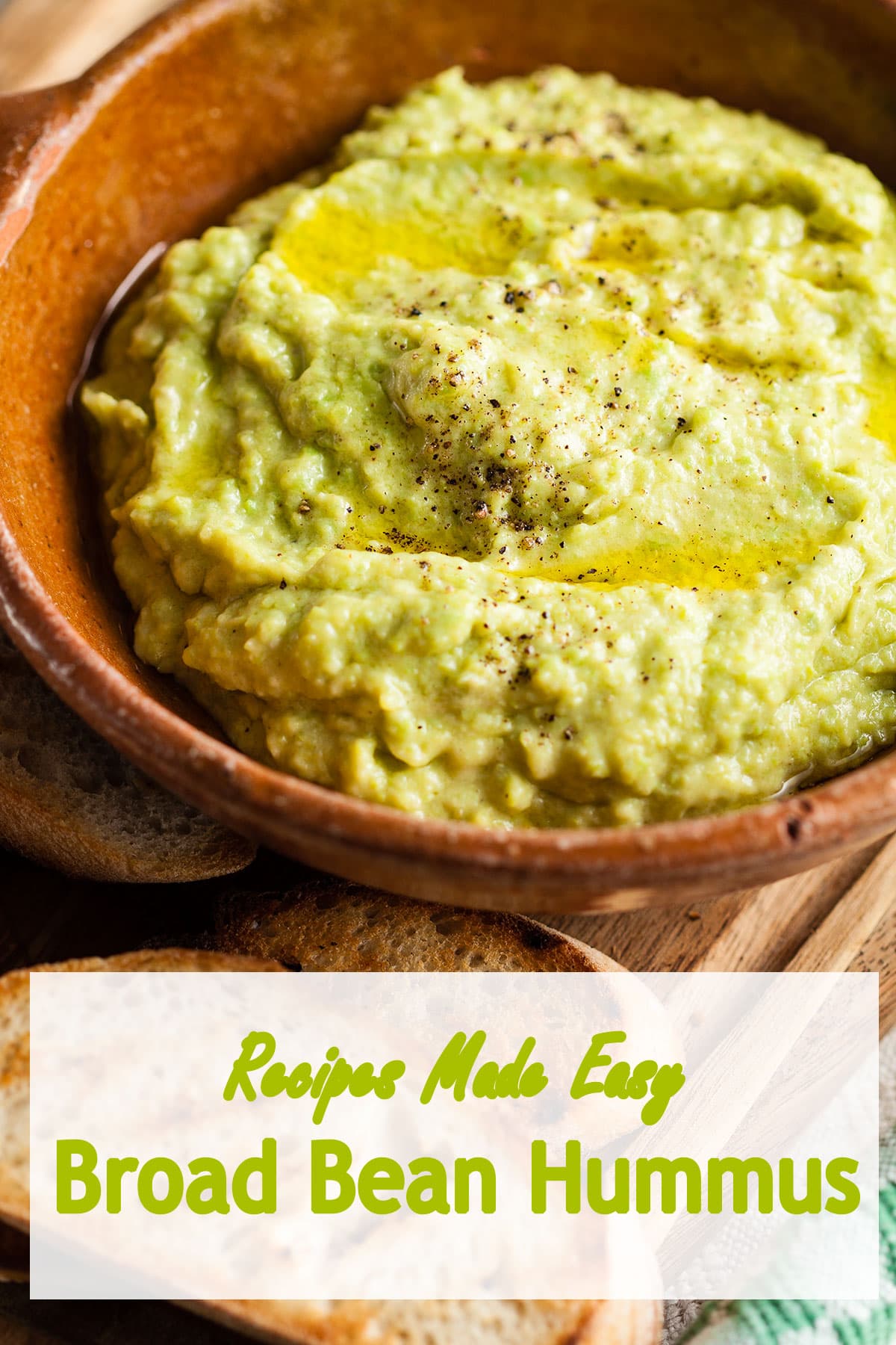 Broad bean hummus Recipes Made Easy
