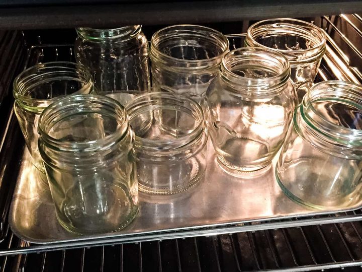 Sterilise Jars In The Oven
