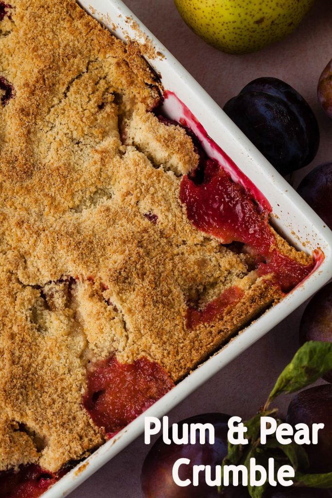 Easy Plum and Pear Crumble Recipes Made Easy