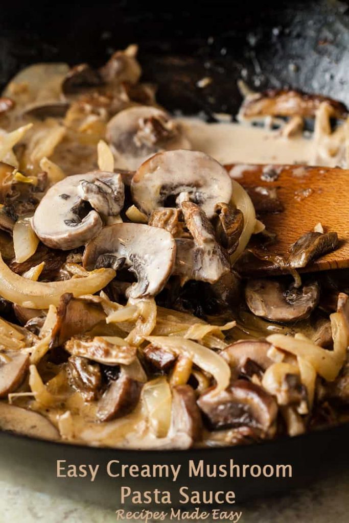 Easy creamy mushroom pasta | Recipes Made Easy