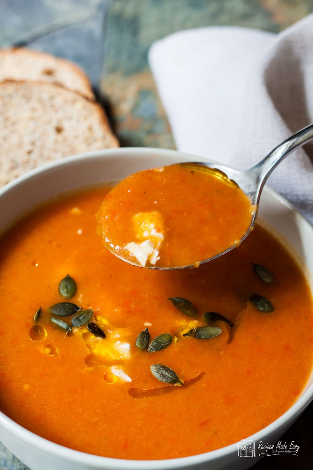 Roasted butternut squash and pepper soup Recipes Made Easy