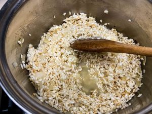 Salmon and prawn risotto | Recipes Made Easy