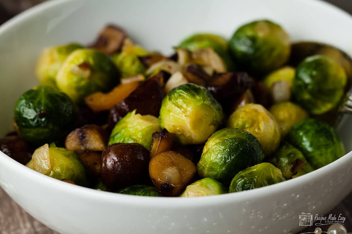 Brussels Sprouts and Chestnuts Recipes Made Easy