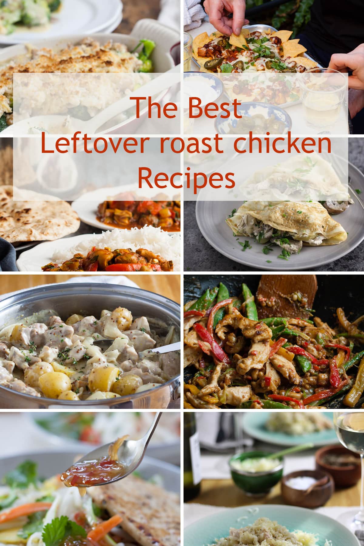 Easy left over roast chicken recipes | Recipes Made Easy